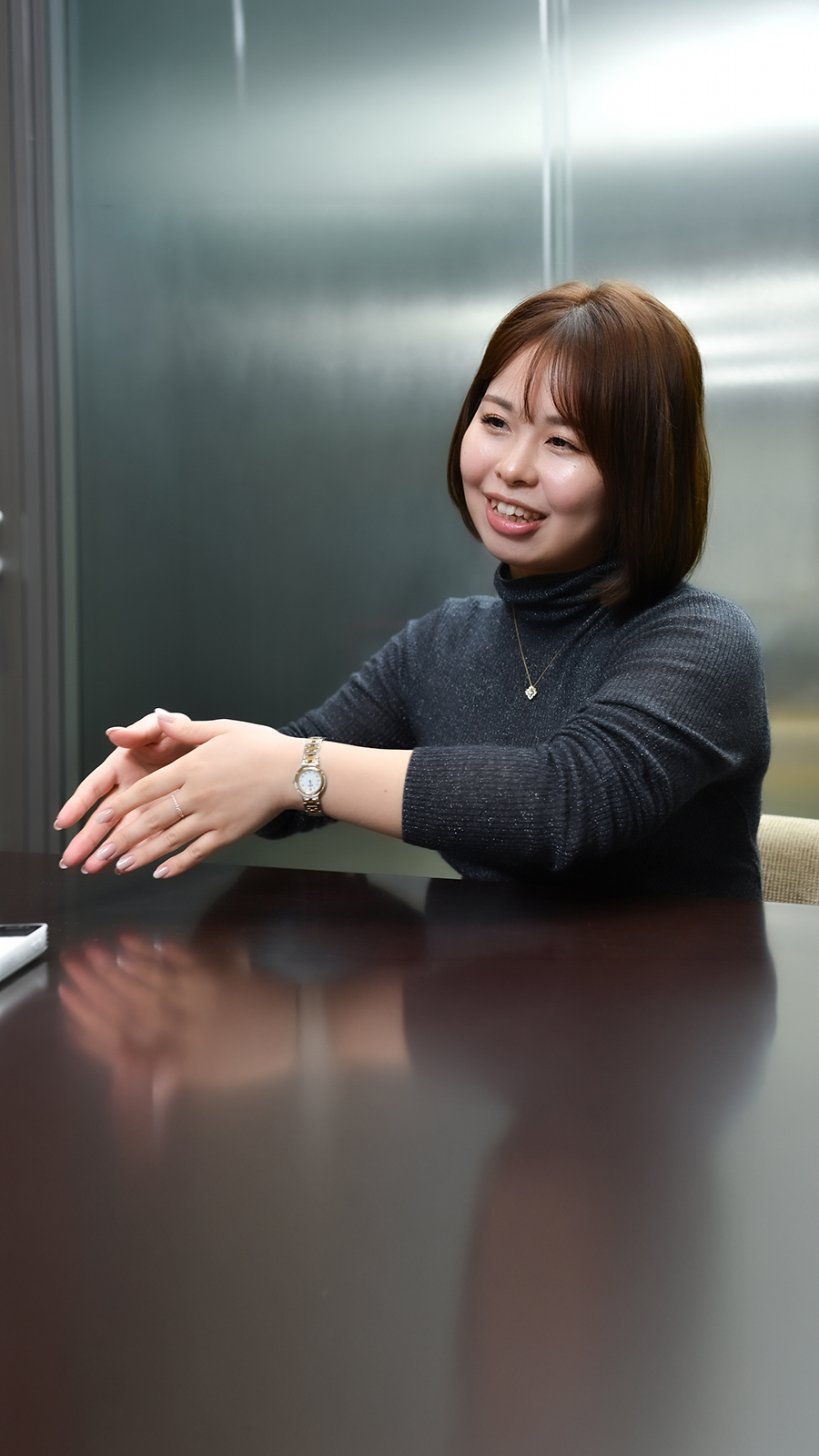 企画、設計、工事まで一貫して関われる魅力知識の深化と成長を感じる