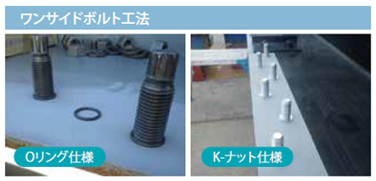ワンサイドボルト工法